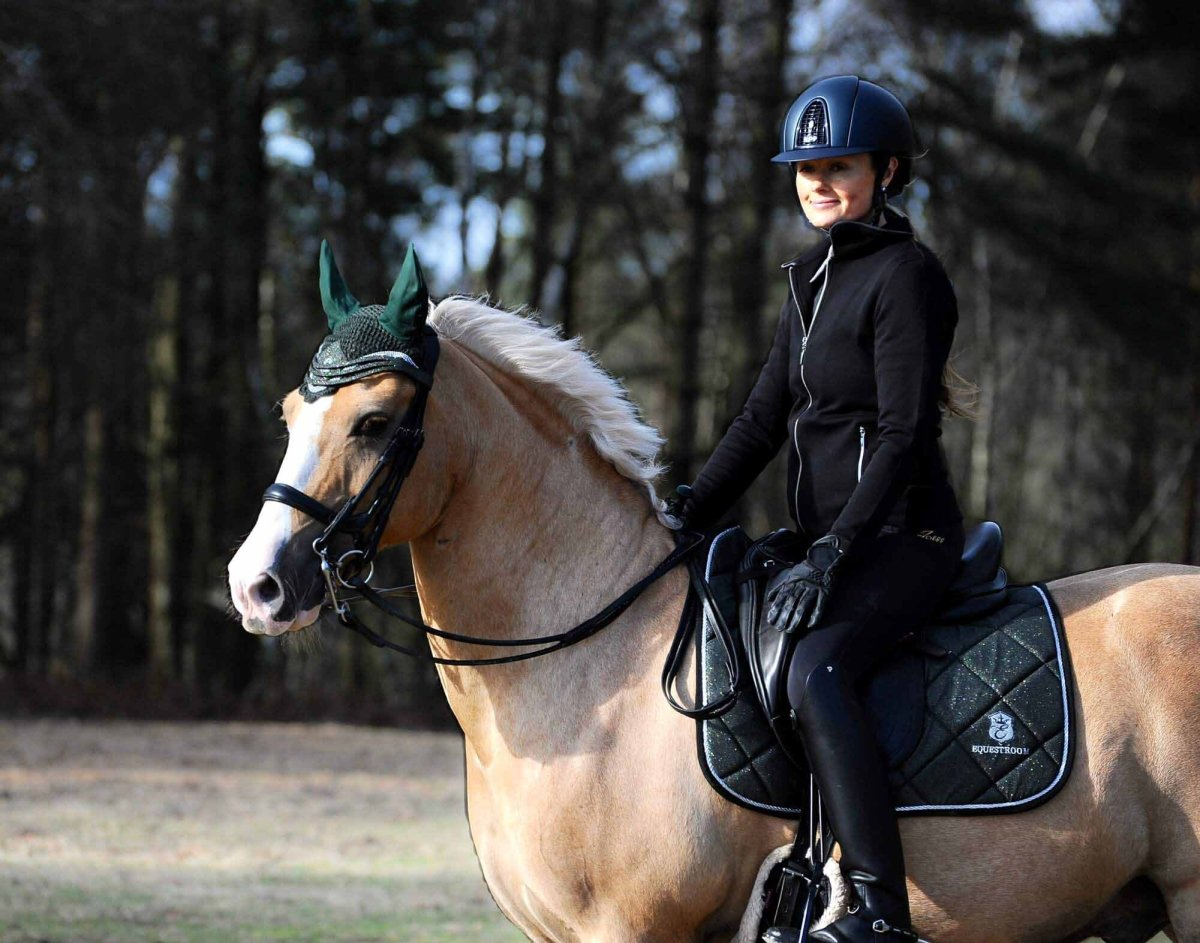 Equestroom Jade Green Saddle Pad - Equiluxe Tack
