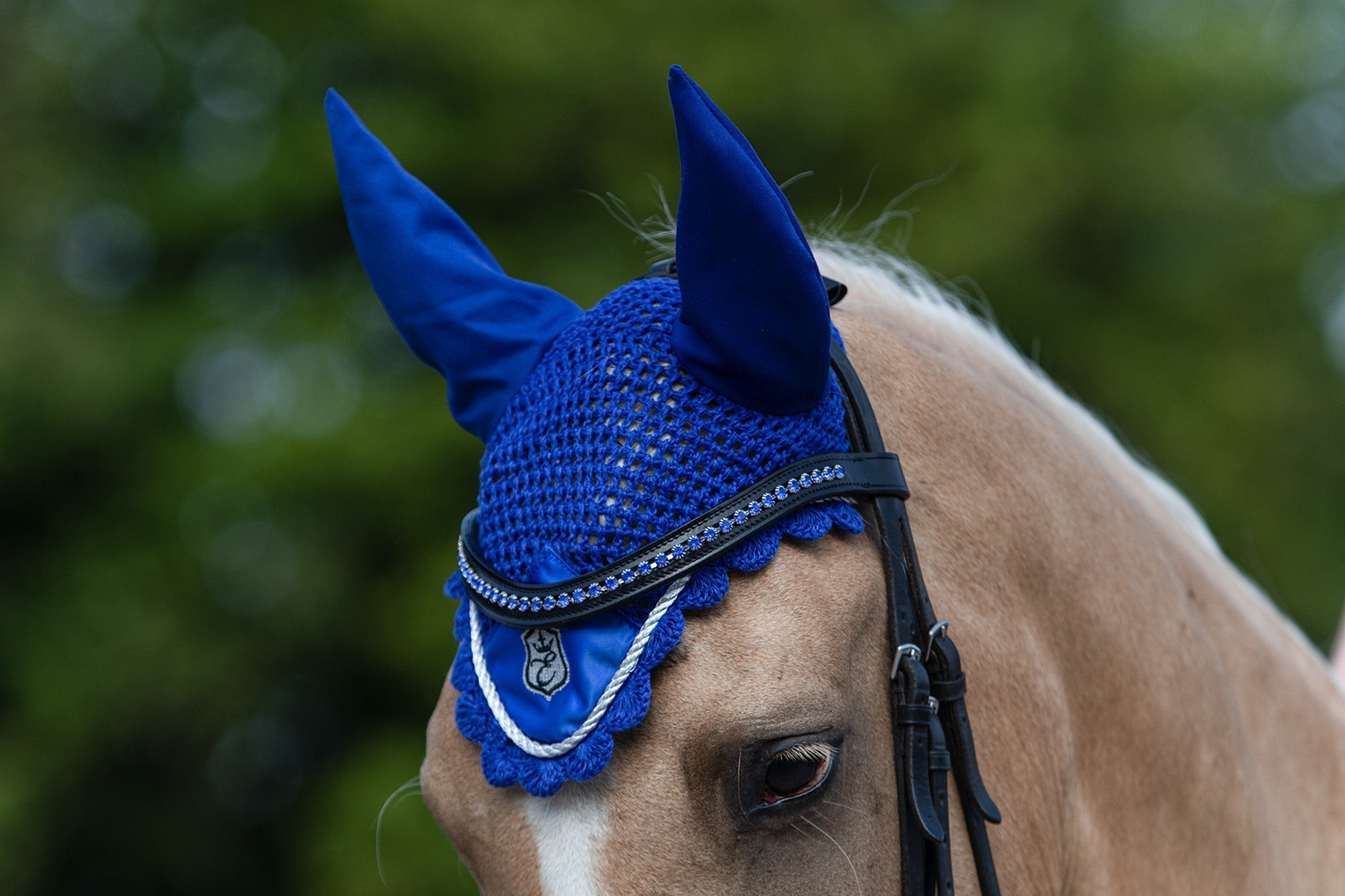Equestroom Majorelle Blue Fly Hat - Equiluxe Tack