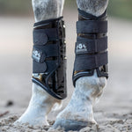Equestroom Midnight Black Brushing Boots - Equiluxe Tack