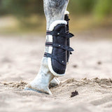Equestroom Midnight Black Open Front Boots - Equiluxe Tack