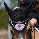 Equestroom Pink Mist Fly Hat - Equiluxe Tack
