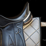 Equestroom Royal Silver Saddle Pad Set - Equiluxe Tack