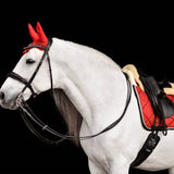 Equestroom Scarlet Red Fly Hat - Equiluxe Tack