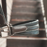 Equiluxe Wide Noseband Leather Halter - Equiluxe Tack