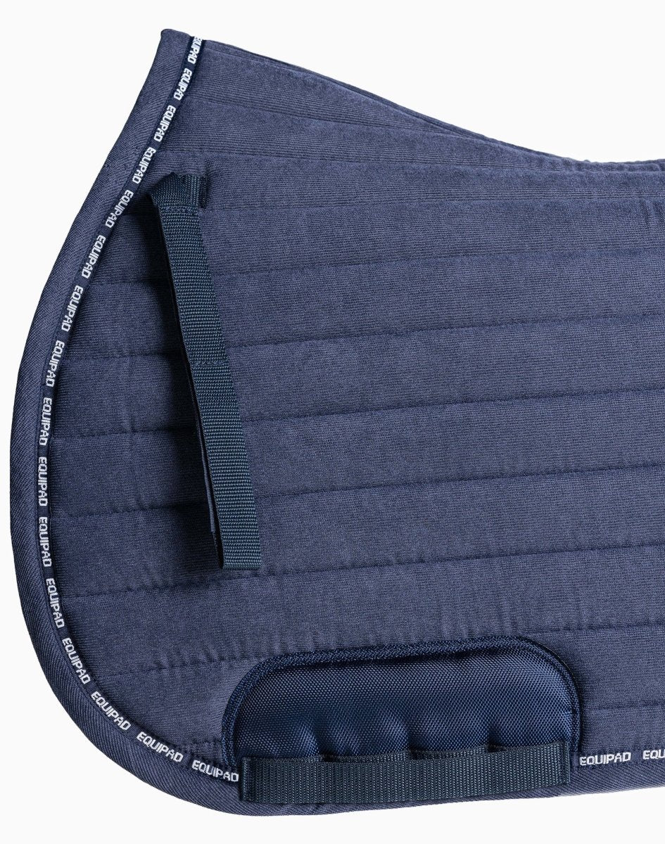 Equipad Corduroy Jumping / AP Saddle Pad - Navy (pre-order) - Equiluxe Tack