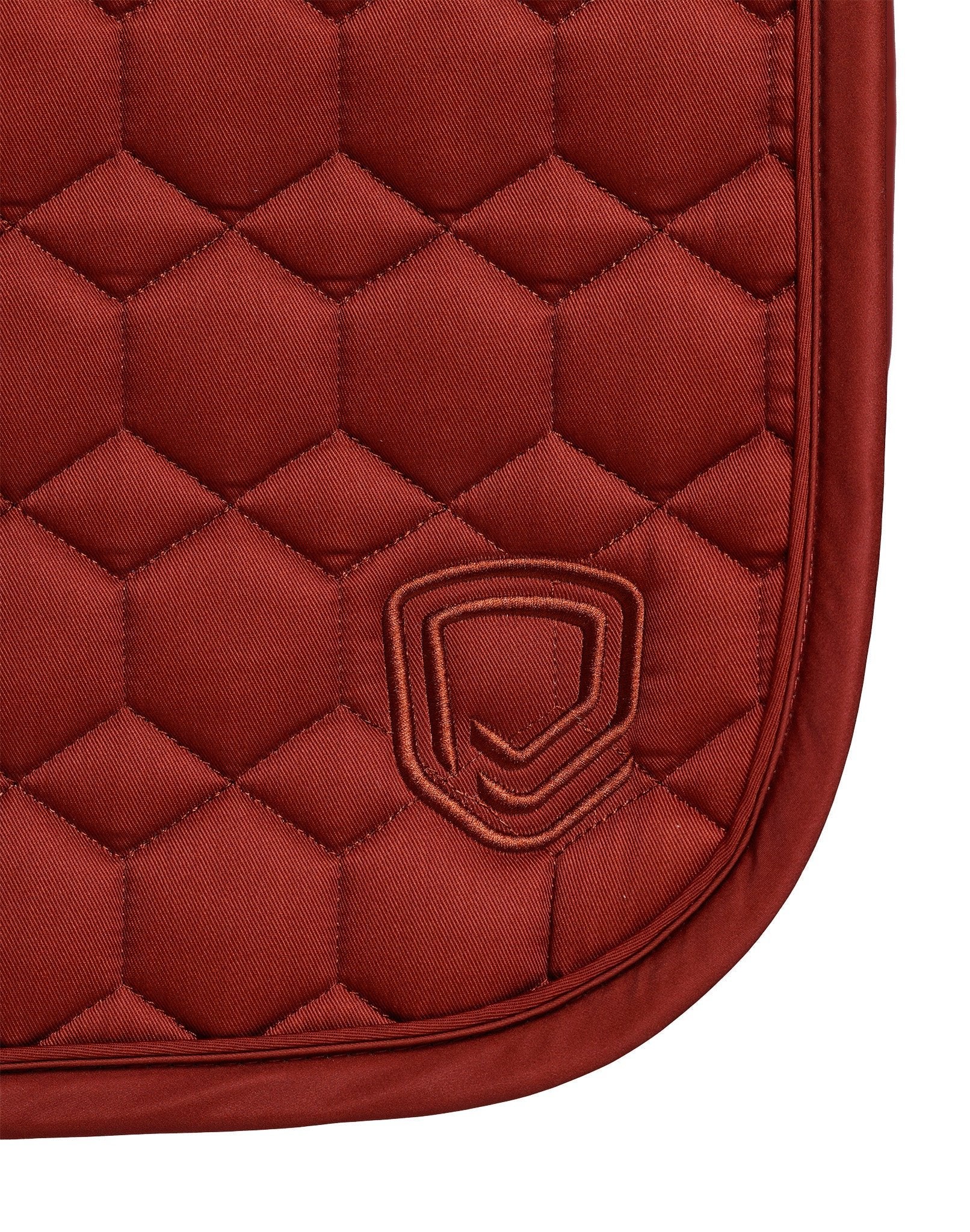 Equipad Dressage Saddle Pad - Henna Red - Equiluxe Tack