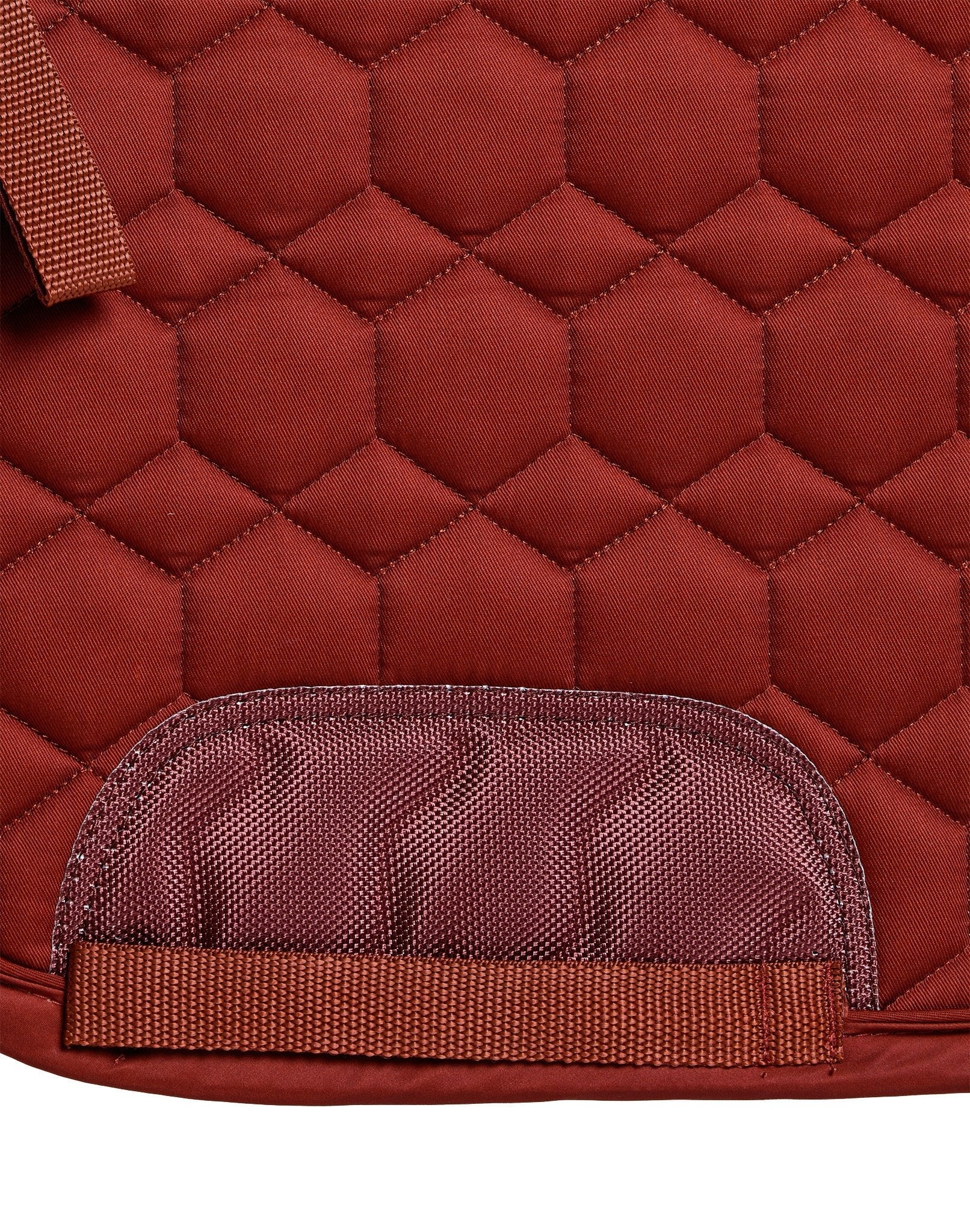 Equipad Dressage Saddle Pad - Henna Red - Equiluxe Tack