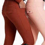 Equipad Marc Breeches - Henna Red - Equiluxe Tack