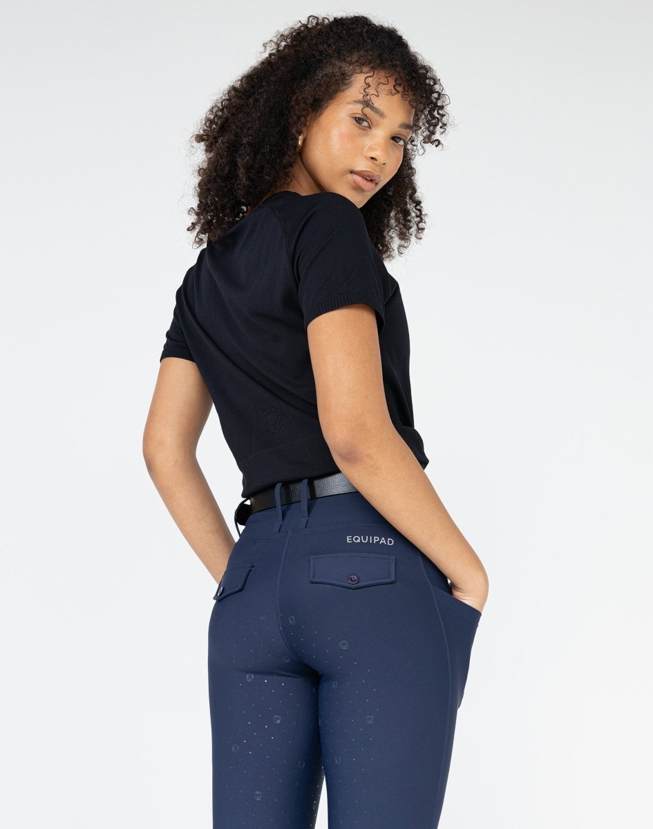 Equipad Marc Breeches - Navy - Equiluxe Tack