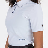 Equipad Polo Shirt - Pale Blue - Equiluxe Tack