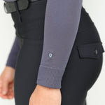 Equipad Seamless Riding Top V3 - Navy - Equiluxe Tack