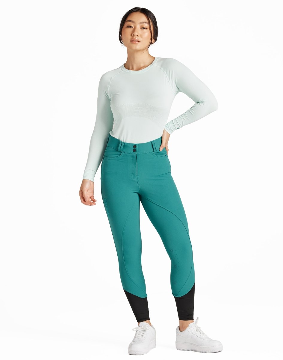 Equipad The Breeches - Teal - Equiluxe Tack