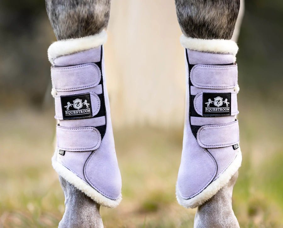 Frosted Lilac Brushing Boots - Equiluxe Tack