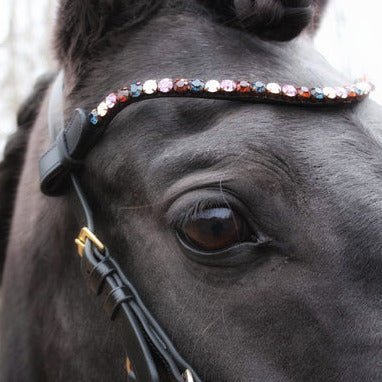 Masego Gemstone Confetti Swarovski Browband - MASEGO Horsewear - Equiluxe Tack