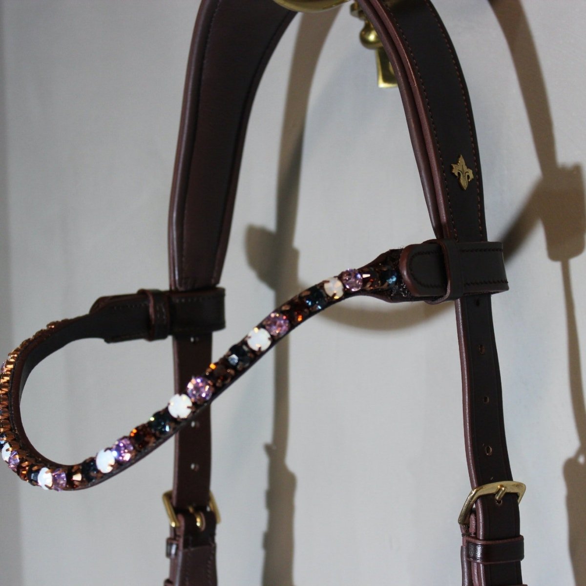 Masego Gemstone Confetti Swarovski Browband - MASEGO Horsewear - Equiluxe Tack