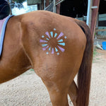 Get Your Shine On - Glitter Stencil Tattoo Kit for Horses - Equiluxe Tack