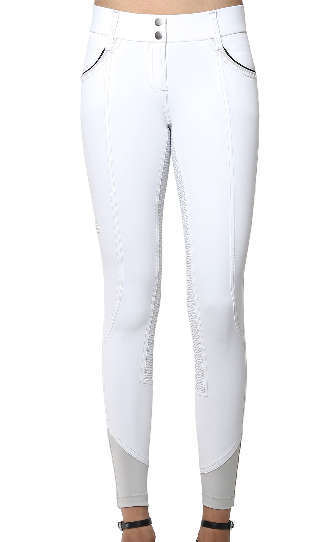GhoDho Adena T600® Full Seat Breeches White - Equiluxe Tack