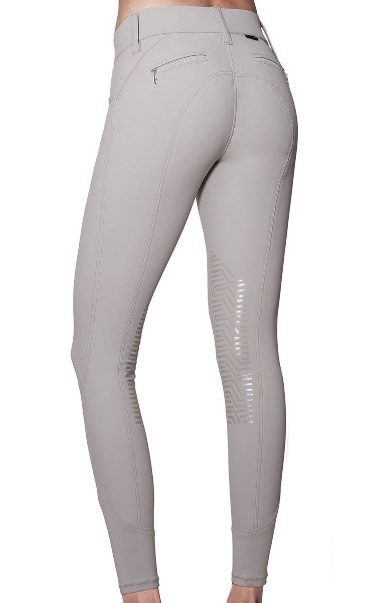 GhoDho Aubrie Pro Meryl® Water & Stain Resistant Knee Patch Breeches Beige - Equiluxe Tack