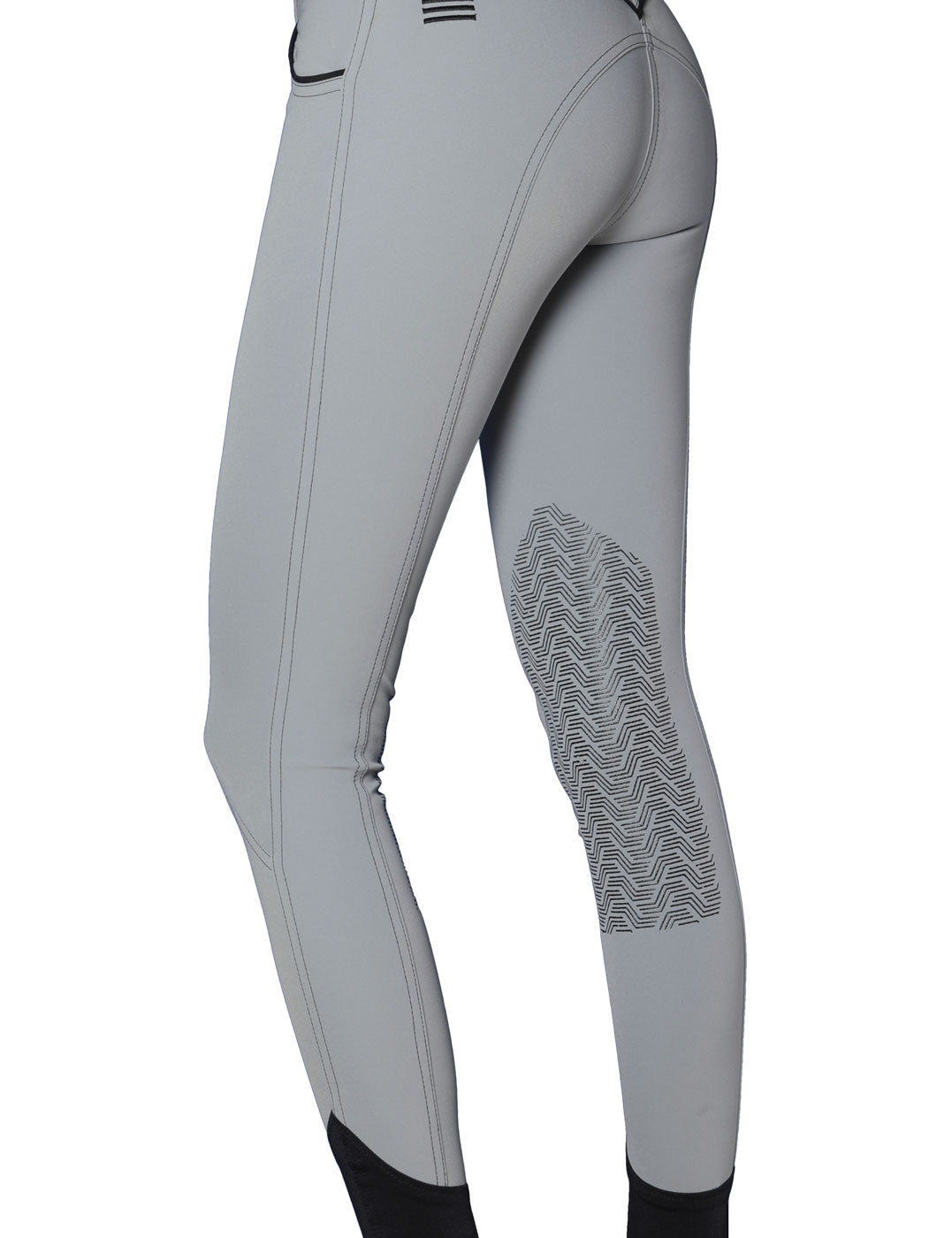 GhoDho Elara T600® Knee Patch Breech Mist - GhoDho - Equiluxe Tack