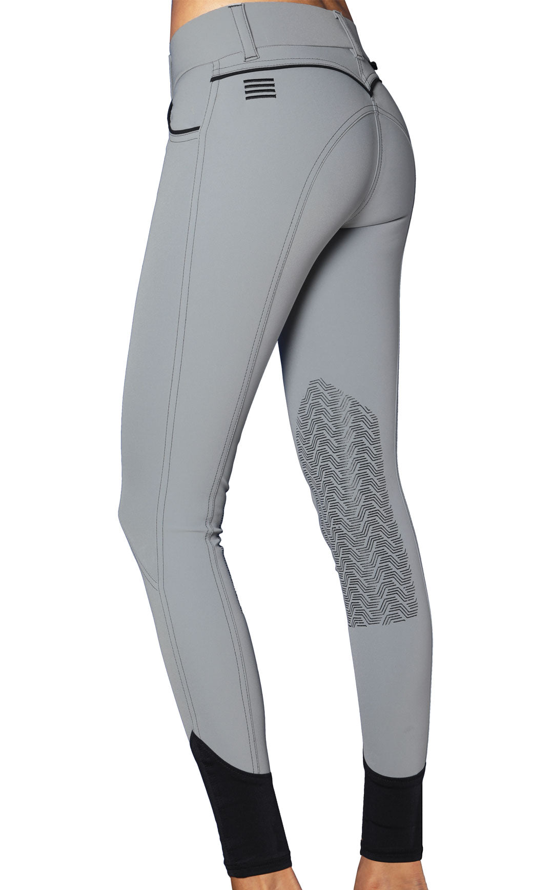 GhoDho Elara T600® Knee Patch Breech Mist - Equiluxe Tack