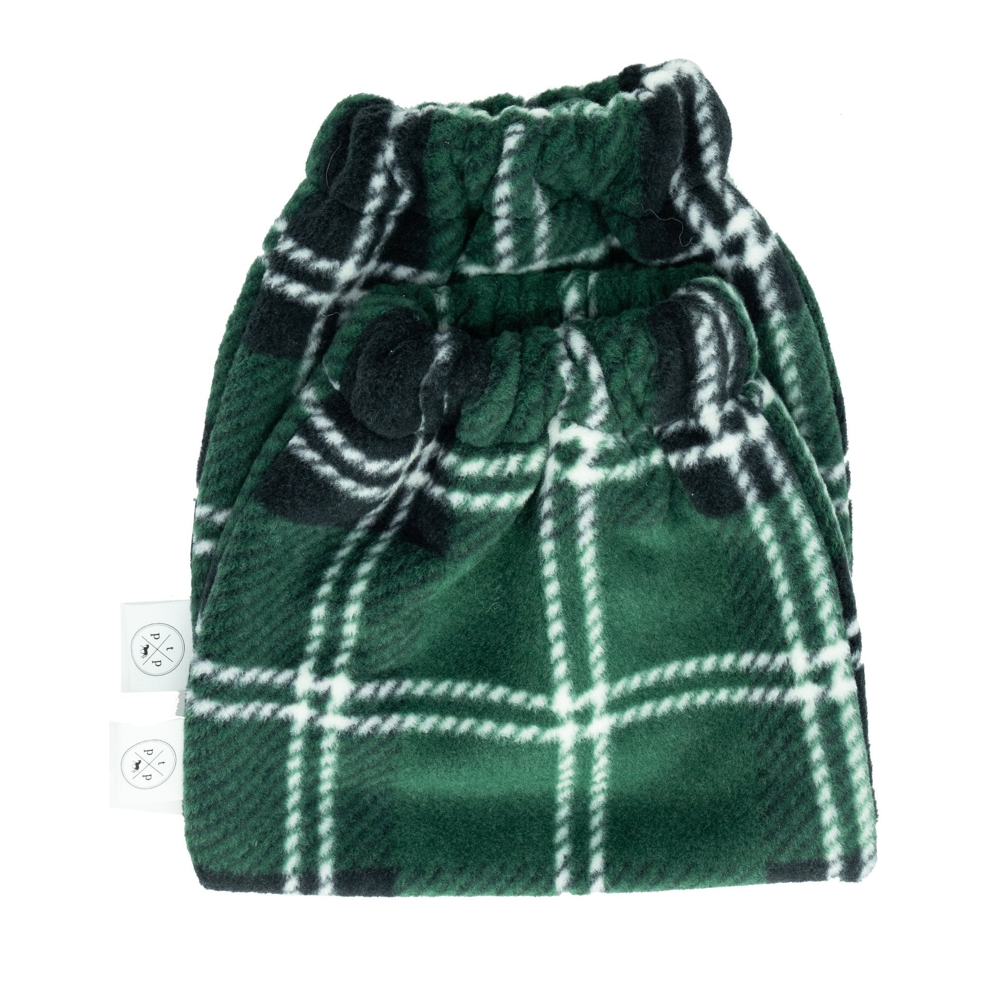Green Plaid Stirrup Covers - Equiluxe Tack