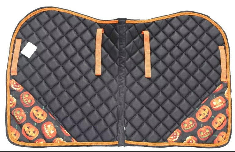 Halloween Pumpkin Pad Set - Equiluxe Tack