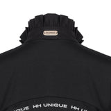 Horzehoods Black Tudor Ruffle Show Shirt - Equiluxe Tack