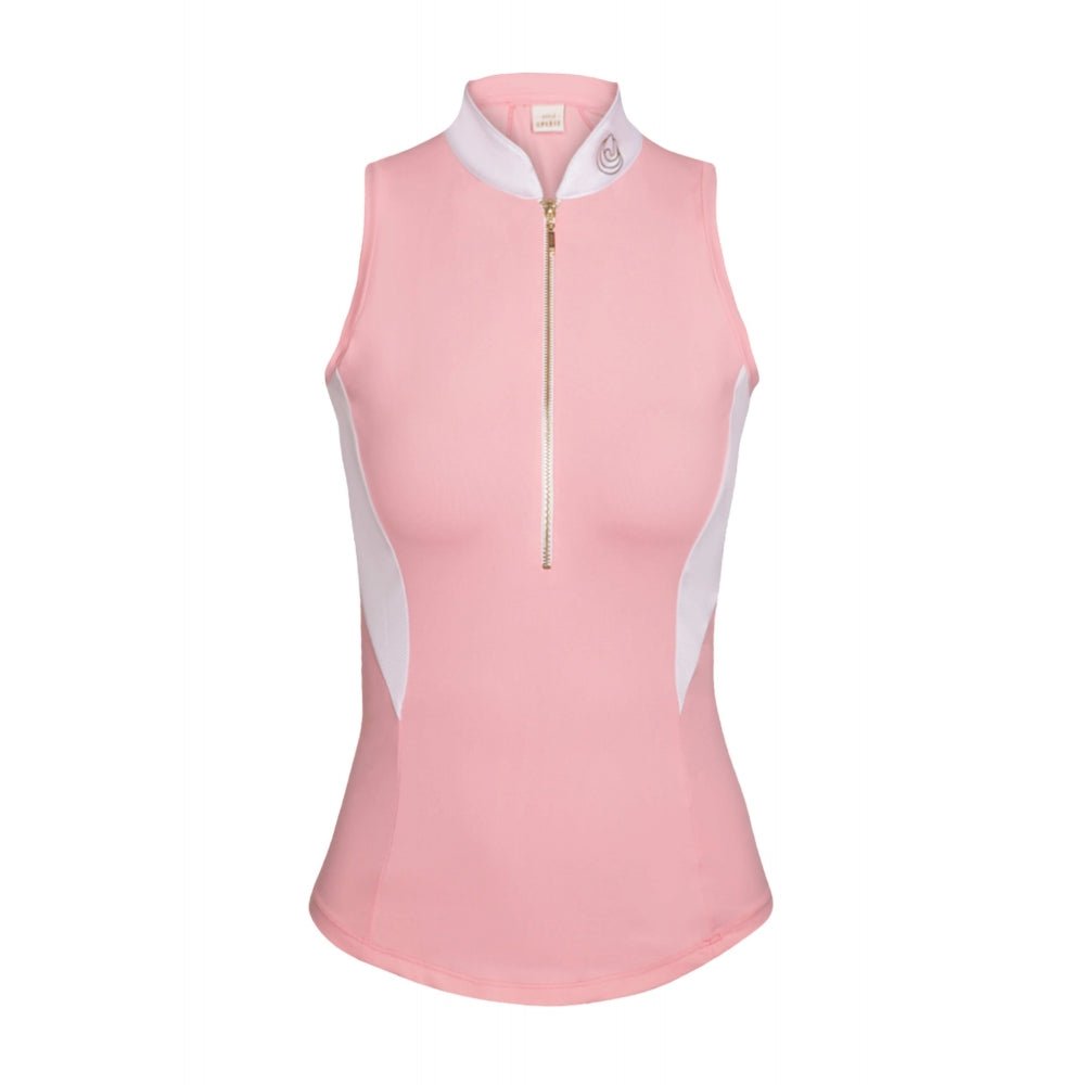 HS Basic Sleeveless Sun Shirt - Rose Pink - Equiluxe Tack