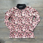  pink posy  floral equestrian base layer rebel equestrian