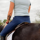 Jogger Knee Patch Breech - Navy - Equiluxe Tack
