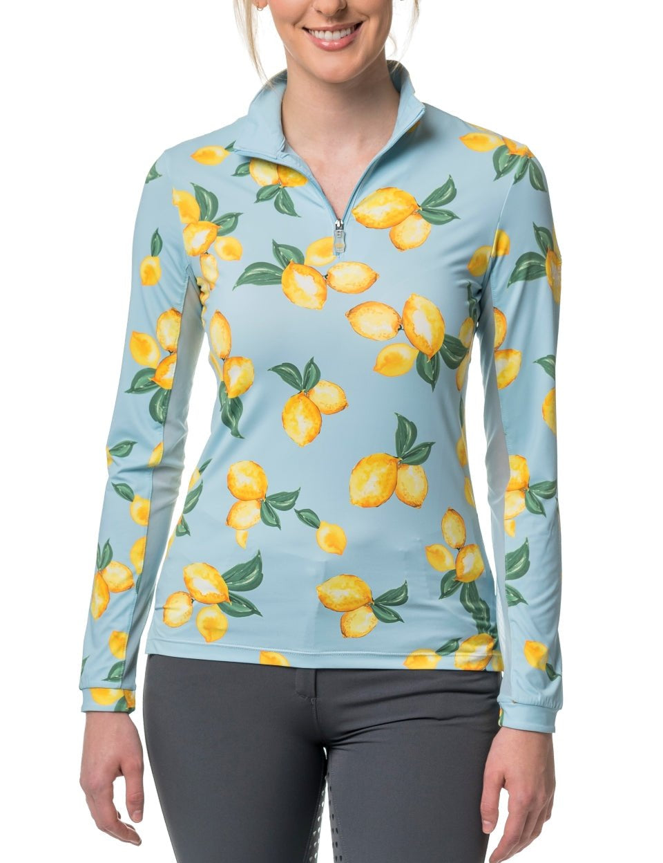 Kastel Denmark Capri Lemon Long Sleeve - Kastel Denmark - Equiluxe Tack
