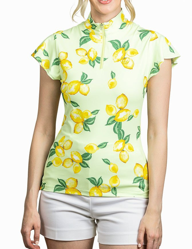 Kastel Denmark Flutter Sleeve Lemon Lime - Kastel Denmark - Equiluxe Tack