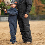 Kid's Winter Insulated Jumpsuit - Blue Nights - Equiluxe Tack