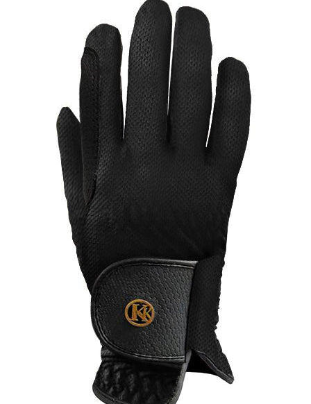 Kunkle Black Mesh Gloves - Kunkle Gloves - Equiluxe Tack