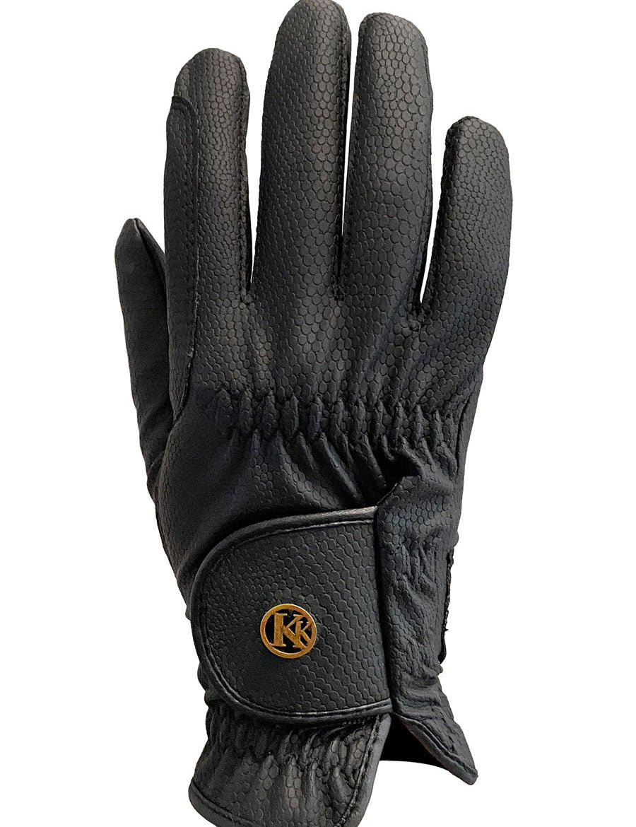Kunkle Black Show Gloves - Kunkle Gloves - Equiluxe Tack