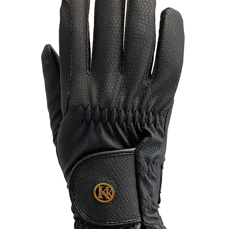 Kunkle Black Show Gloves - Equiluxe Tack