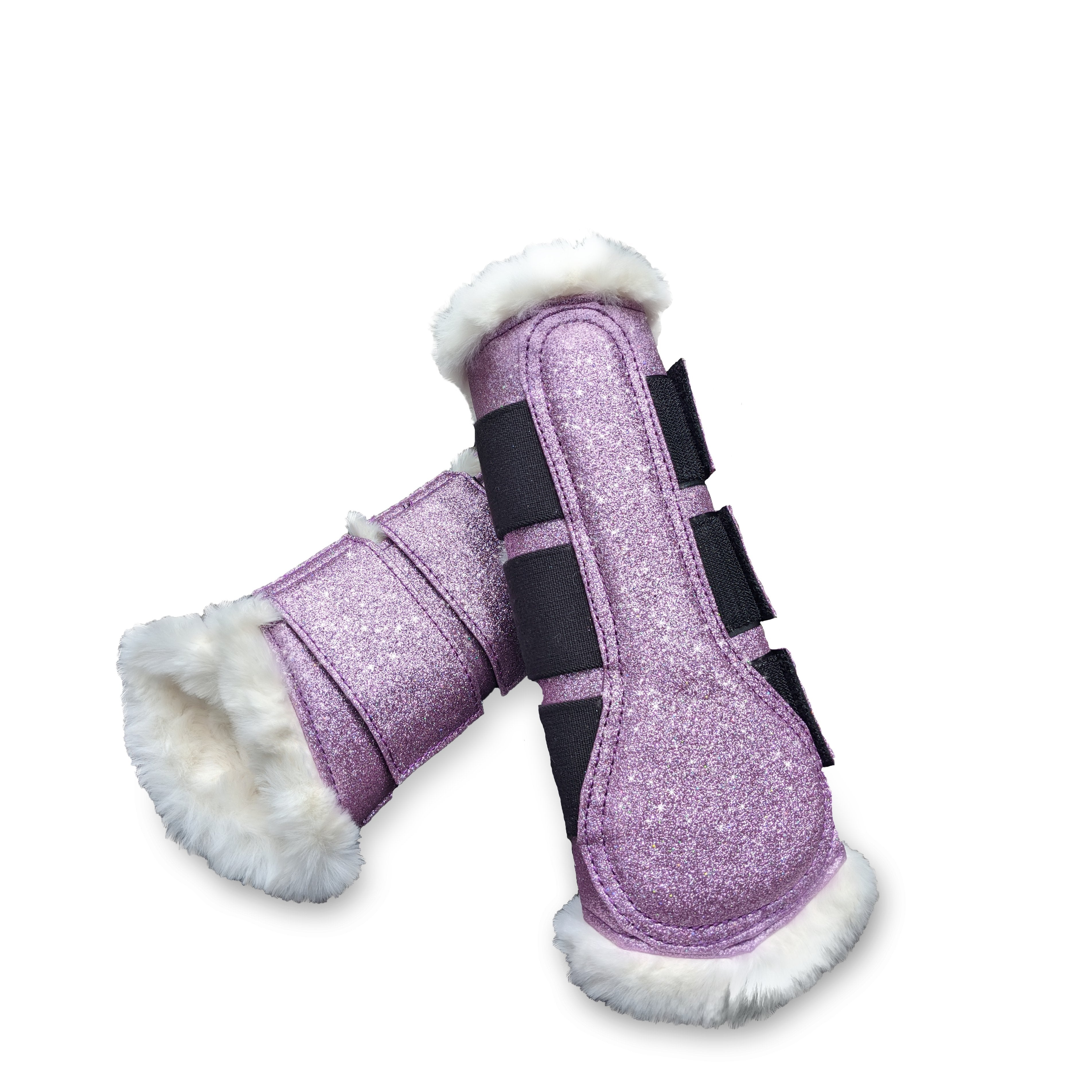 Lavender Brushing Boots - Equiluxe Tack