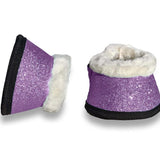Lavender Glitter Bell Boots - Equiluxe Tack