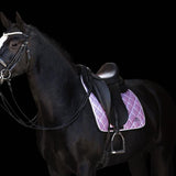 Lavender Glitter Saddle Pad - Jump or Dressage - Equiluxe Tack