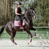 Lavender Glitter Saddle Pad Set - Dressage or Jump - Equiluxe Tack