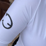 LENNA Training Top Long Sleeve Sunshirt - Black & White - Equiluxe Tack
