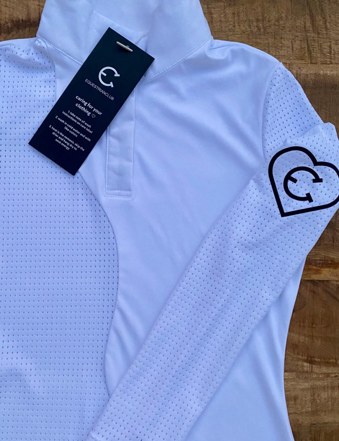 LIL' LENNA Kid's Ventilated Show Shirt Long Sleeve - Equestrian Club - Equiluxe Tack