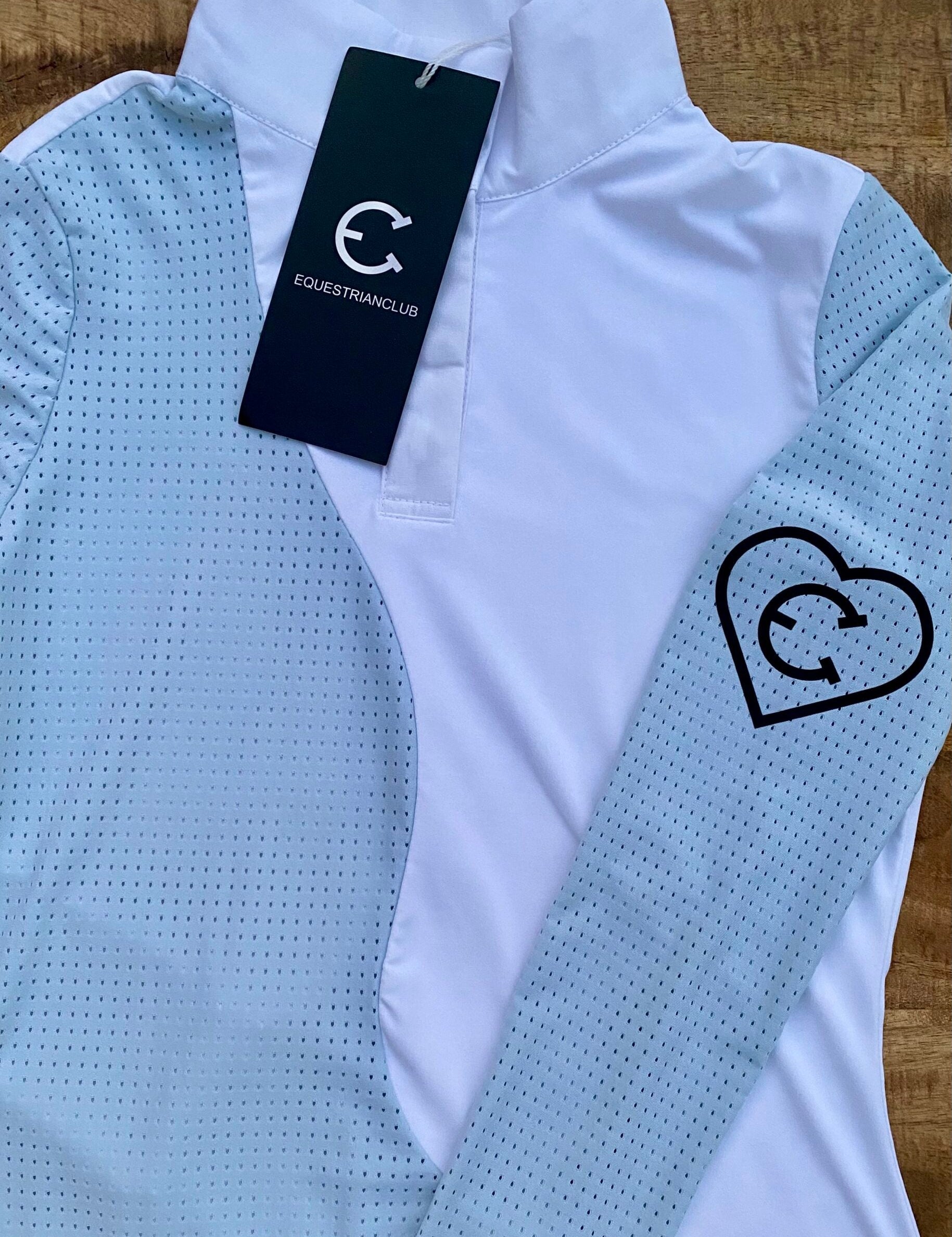 LIL' LENNA Kid's Ventilated Show Shirt Long Sleeve - Equestrian Club - Equiluxe Tack