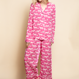 Rönner Be Mine PJ'S Set | Hot Pink | Equestrian Sleepwear Collection
