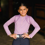 Loushia Dana Children's Performance Riding Shirt - NEW - Equiluxe Tack