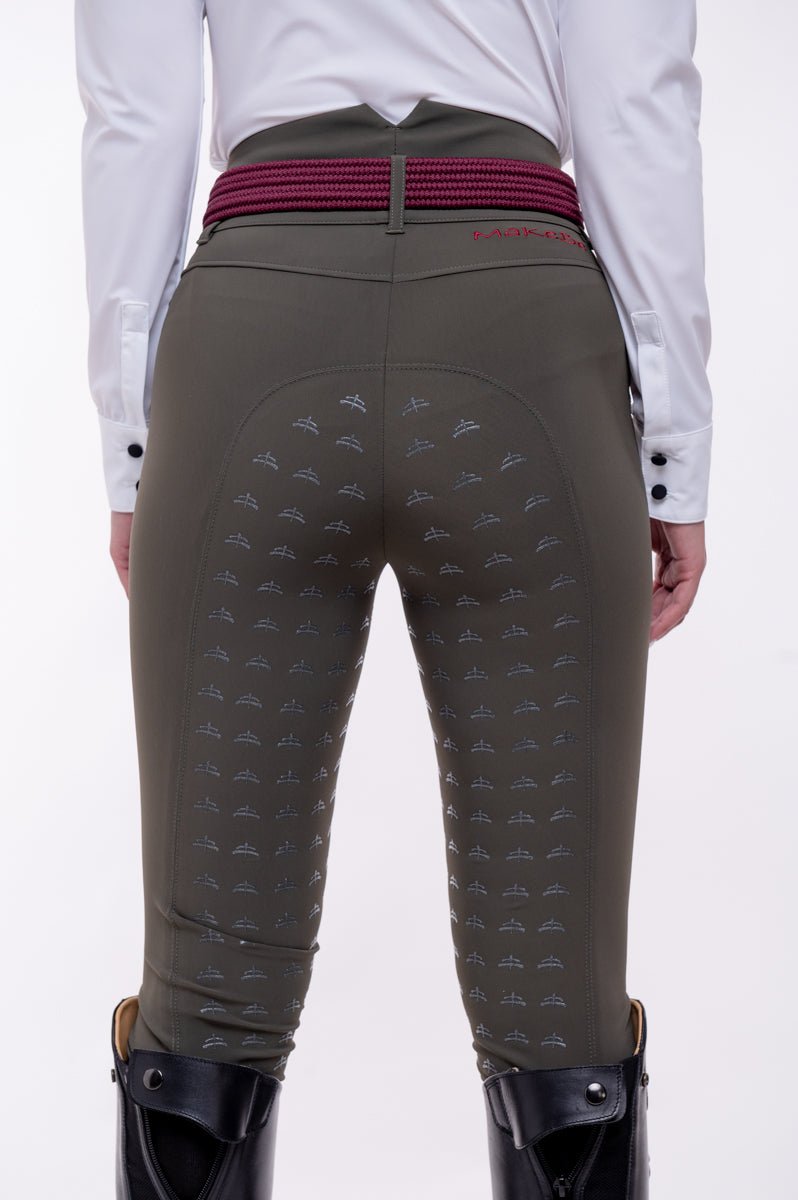 Makebe Italy Charlotte Full Seat Dressage Breeches - Equiluxe Tack
