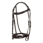 Makebe Italy Elegant Anatomical Leather Bridle w/ Cortex Noseband - Equiluxe Tack