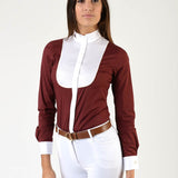Makebe Italy Ladies Long Sleeve Grace Show Shirt - Equiluxe Tack