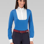Makebe Italy Ladies Long Sleeve Jolie Show Shirt - Equiluxe Tack