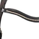 Makebe Italy Padded Wide Noseband Leather Dressage Bridle - Equiluxe Tack